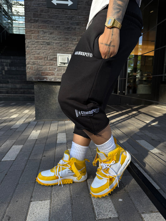 CAMOSPLY® 3/4 Long shorts (BLACK)