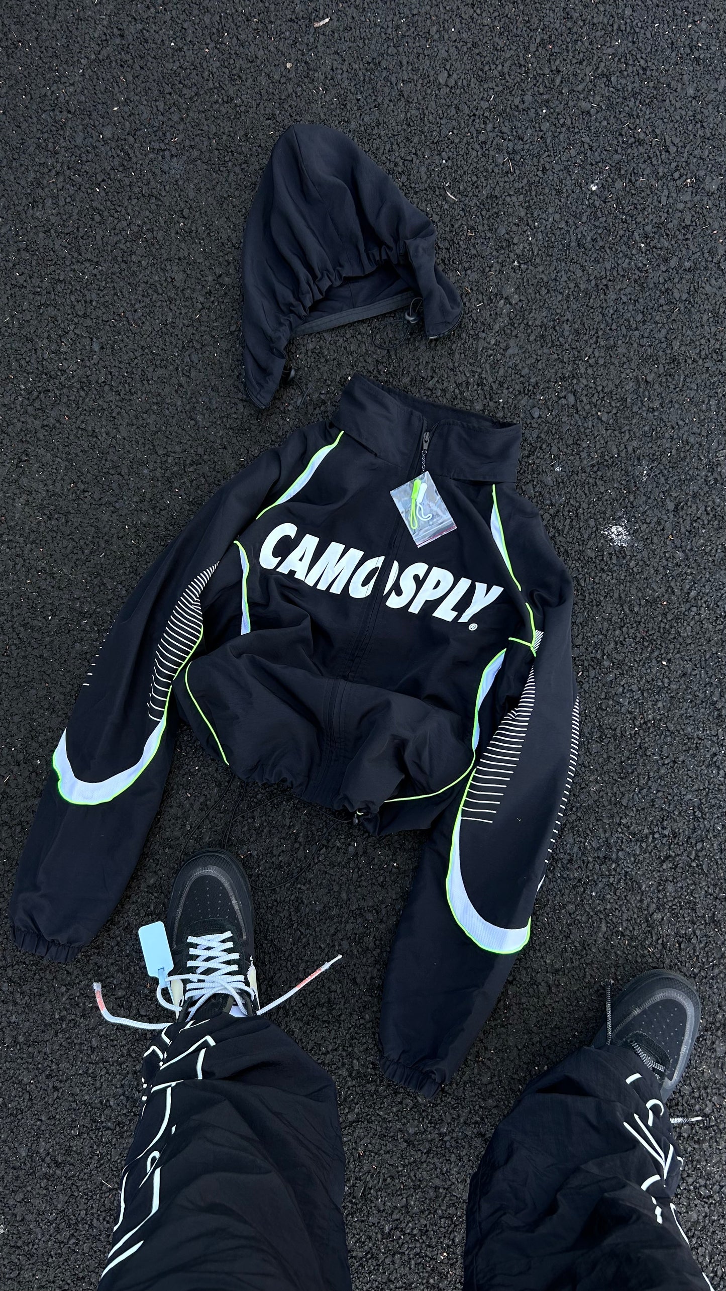 CAMOSPLY® Lite Breaker Jacket (BLACK)