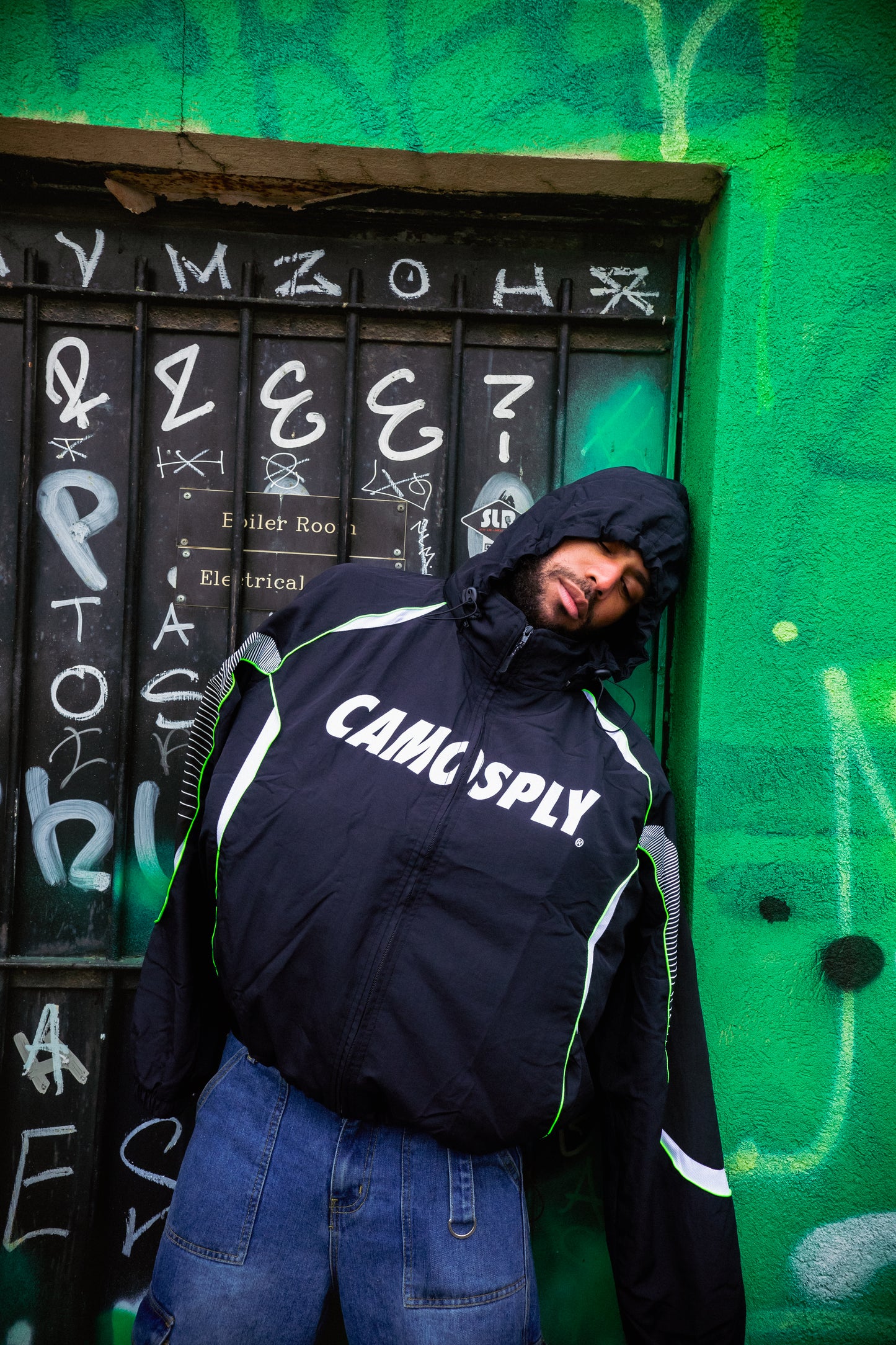 CAMOSPLY® Lite Breaker Jacket (BLACK)