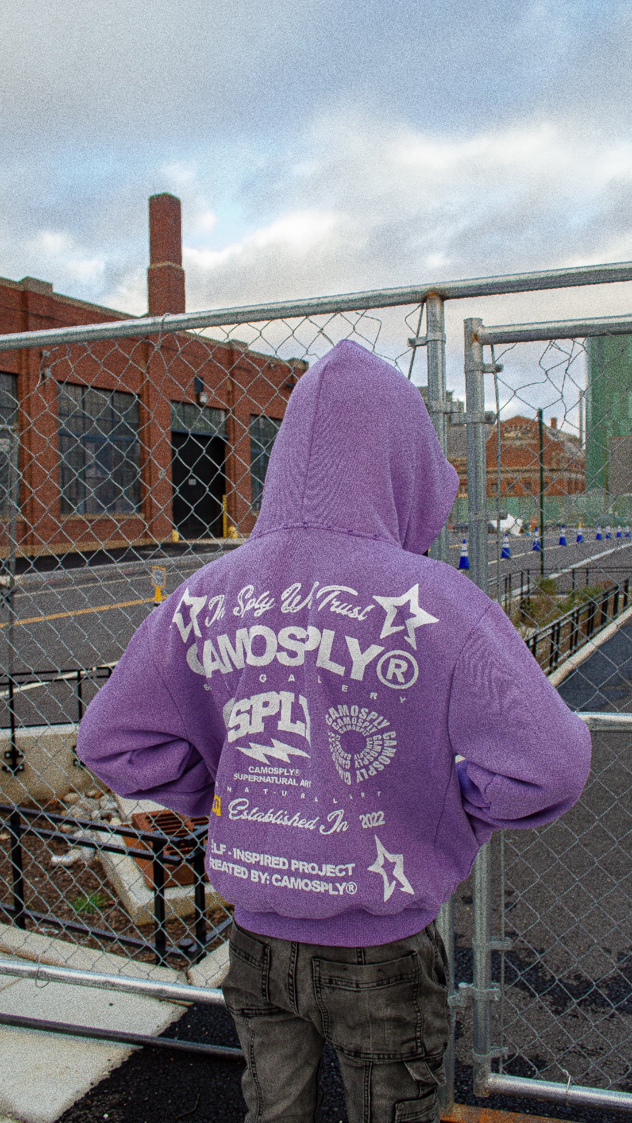 Orders Lavender Mesh Hoodie