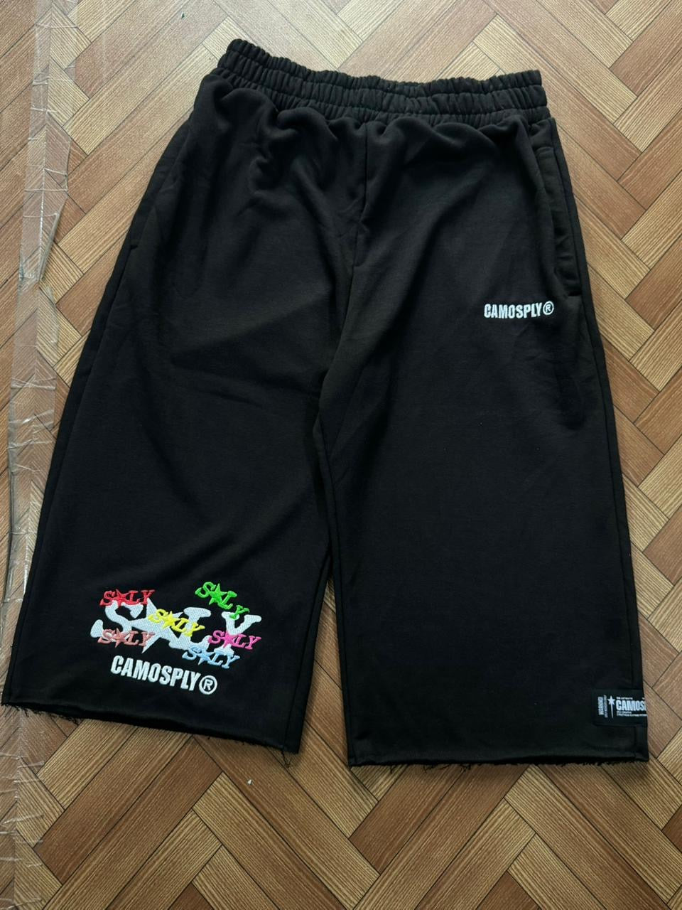 CAMOSPLY® 3/4 Long shorts (BLACK)
