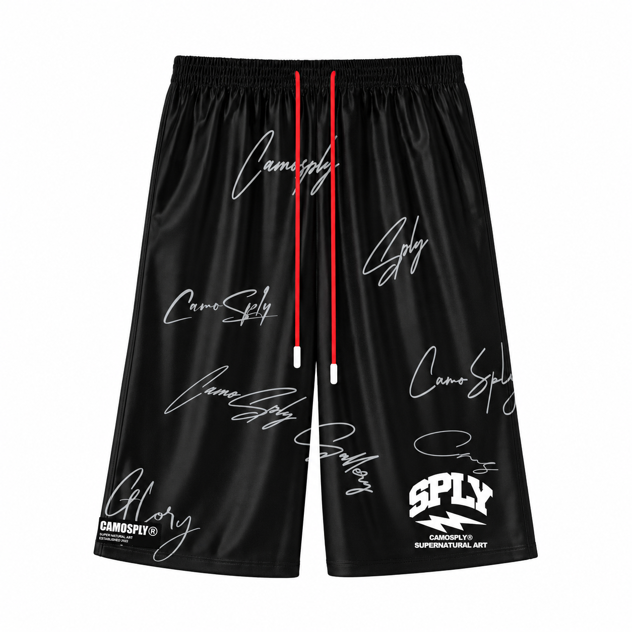 CAMOSPLY® Signature Shiny 3/4 shorts