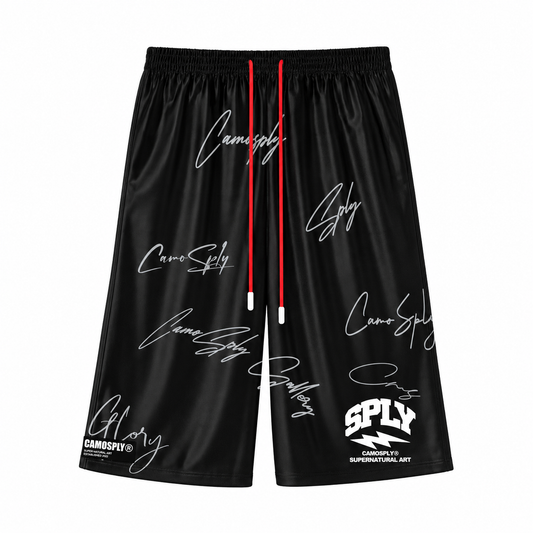 CAMOSPLY® Signature Shiny 3/4 shorts