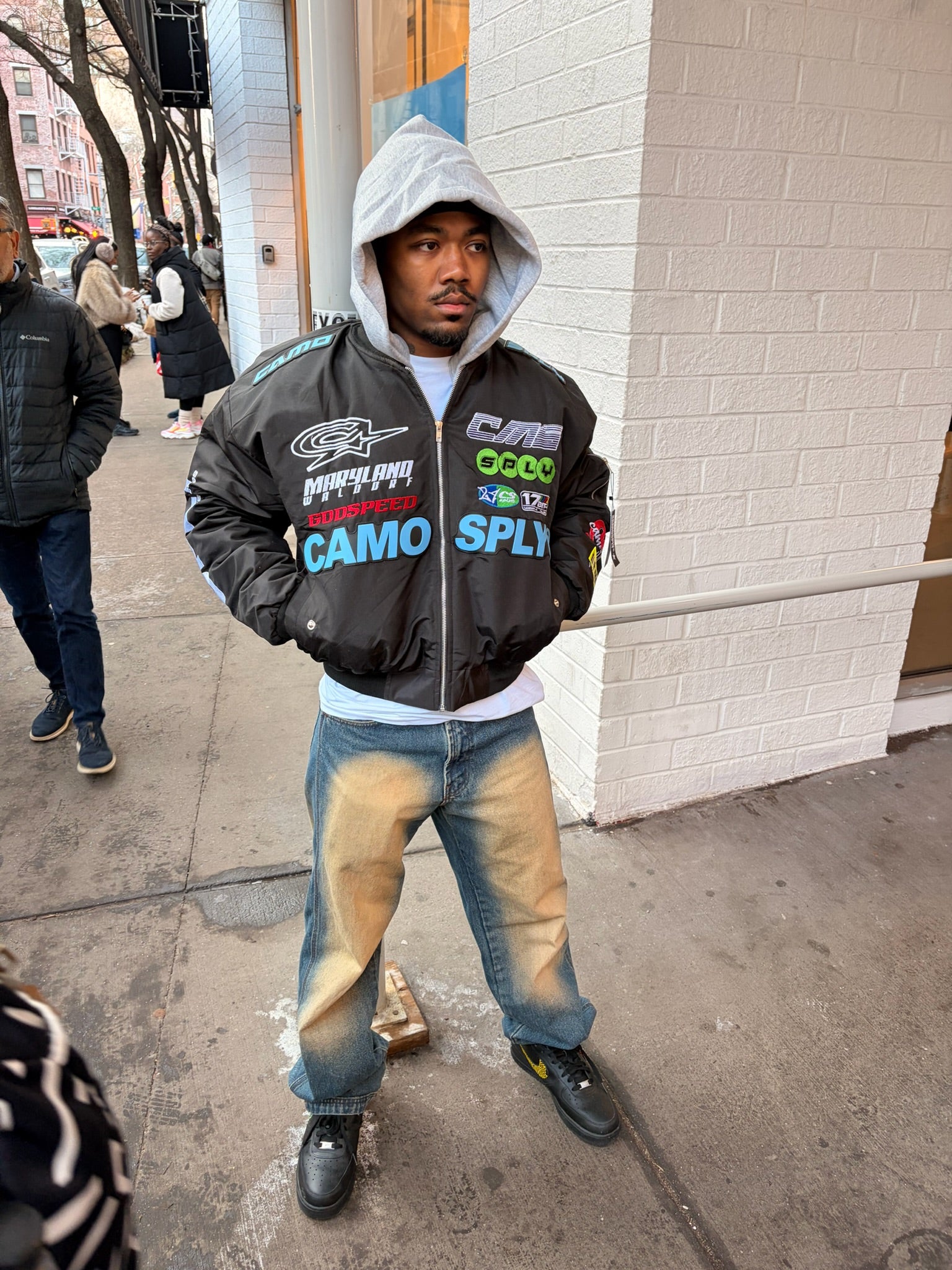 CAMOSPLY® Racing Bomber Coat