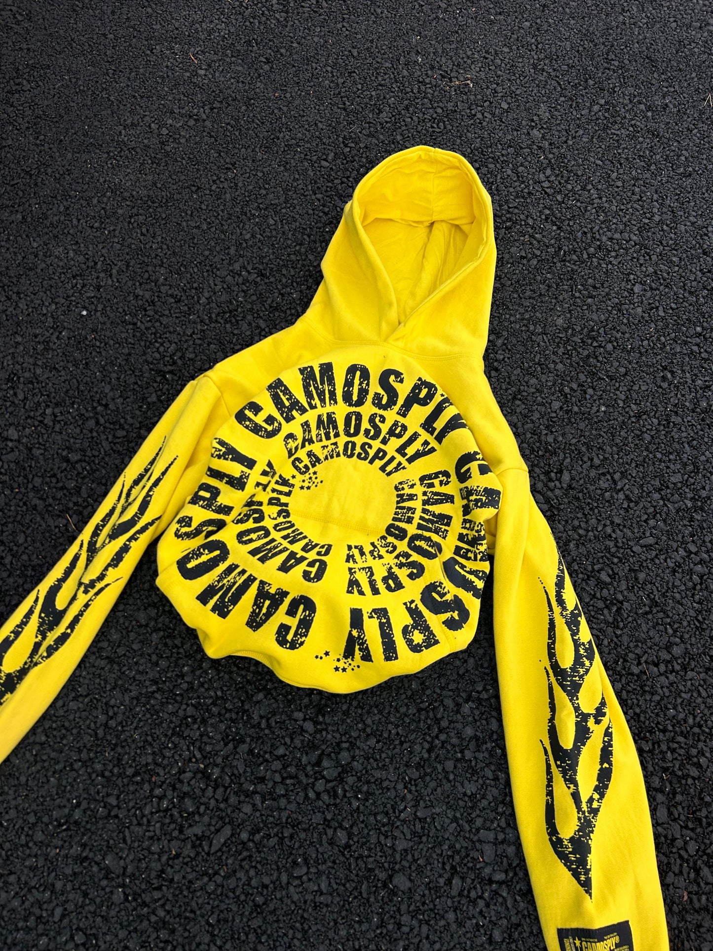 CAMOSPLY® 'Sply Circle Hoodie' (Yellow)