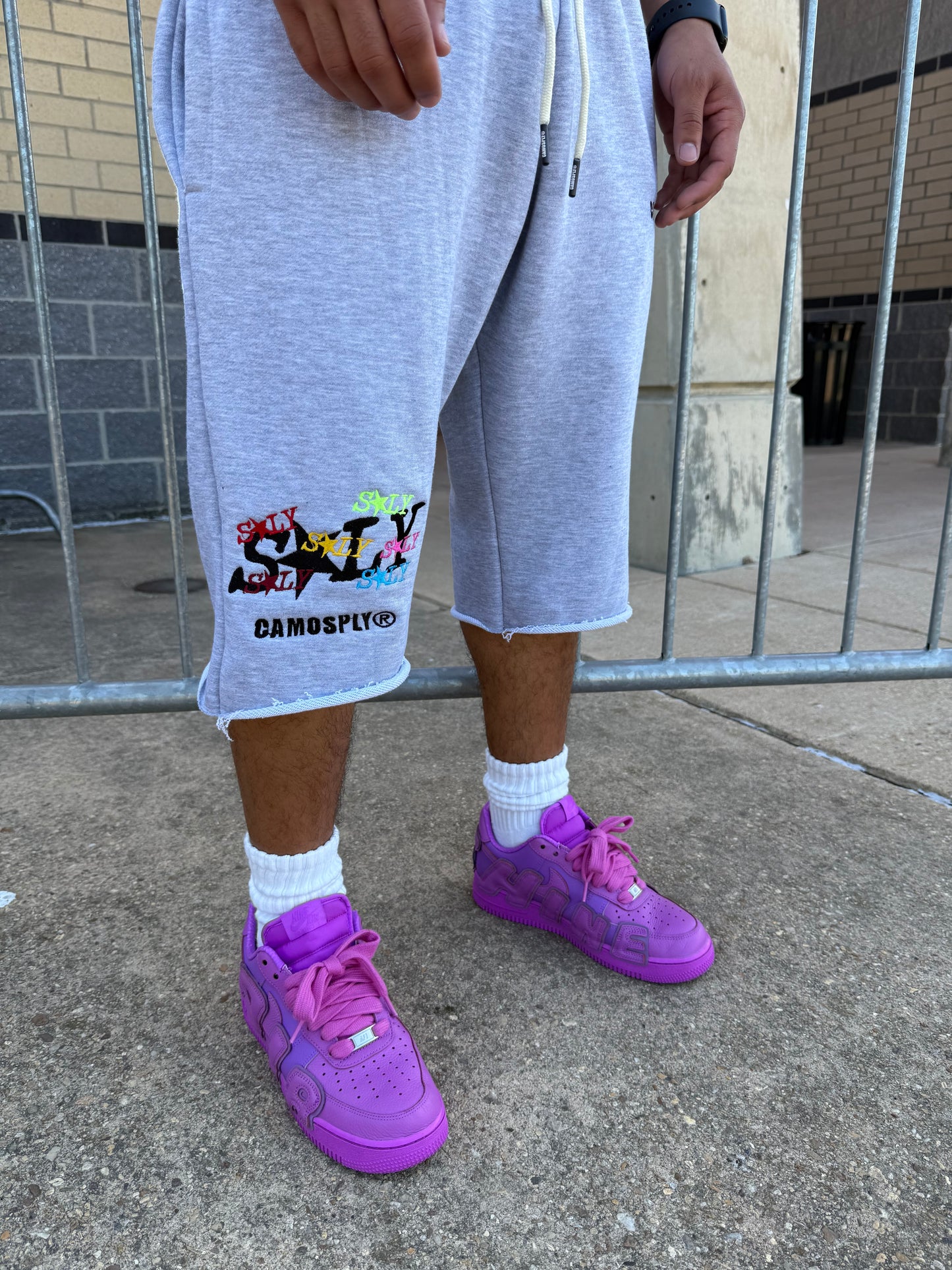 CAMOSPLY® 3/4 Long Shorts (GREY)