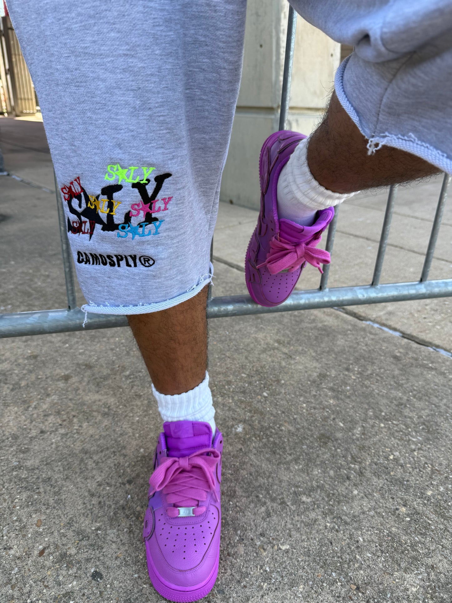 CAMOSPLY® 3/4 Long Shorts (GREY)