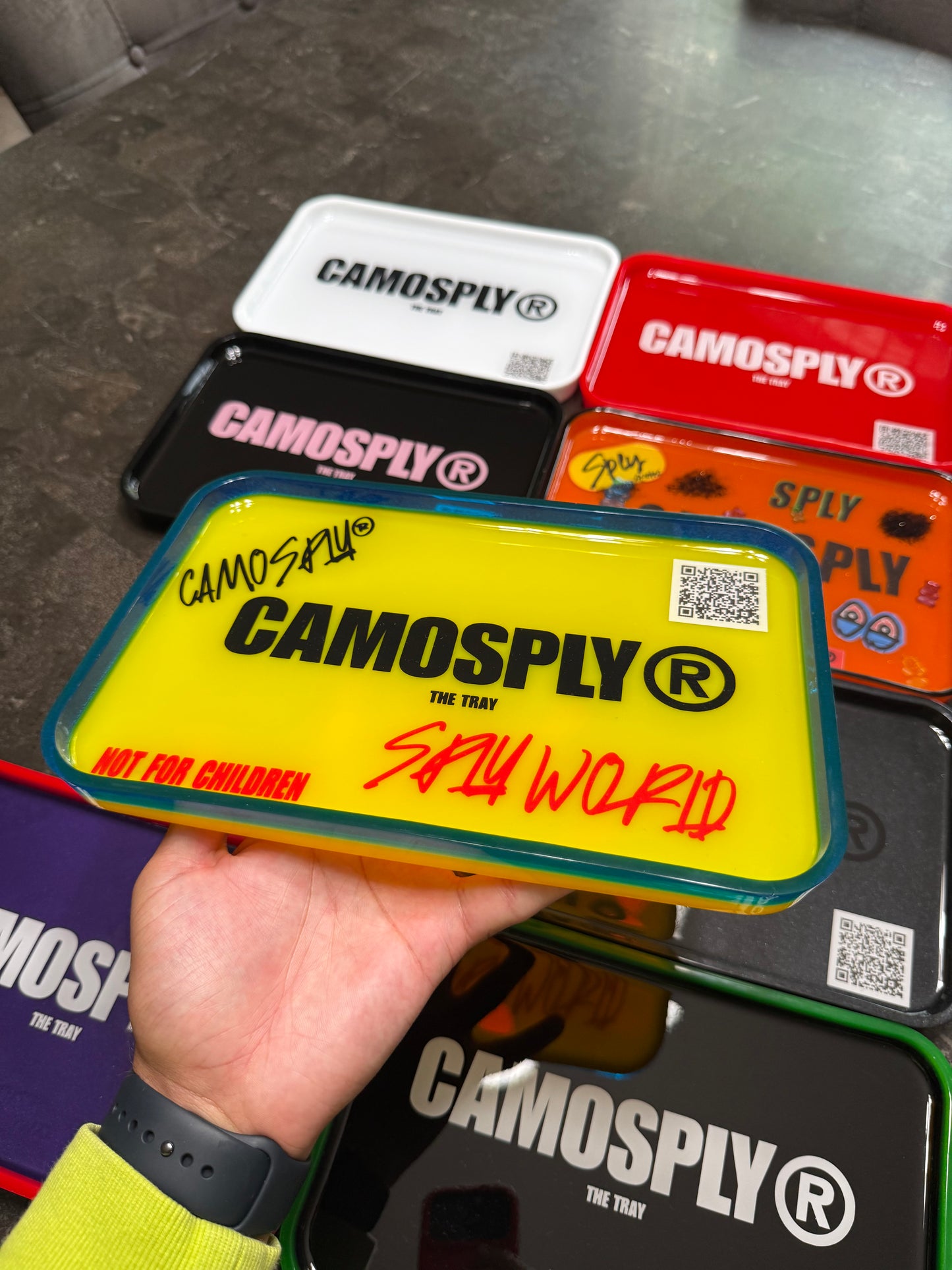 CAMOSPLY® Table Tray (YELLOW)