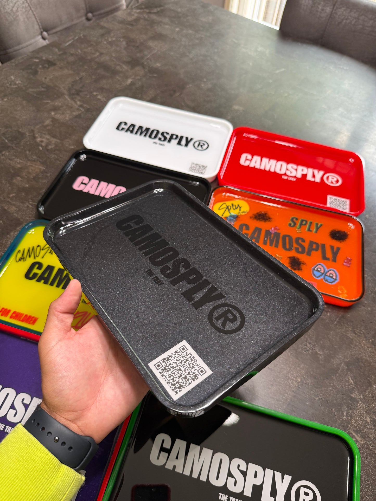 CAMOSPLY® Table Tray (Charcoal)