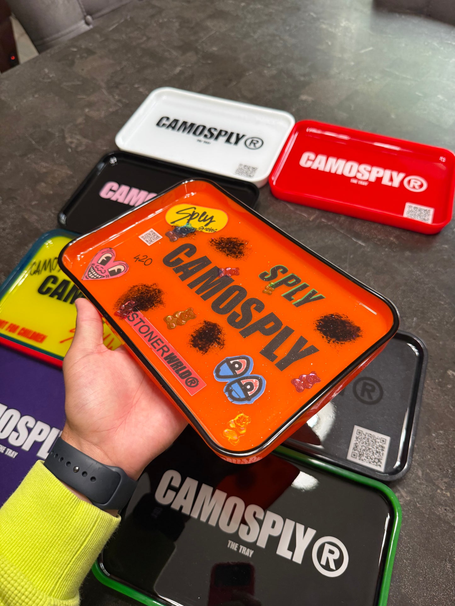 CAMOSPLY® Table Tray (ORANGE)