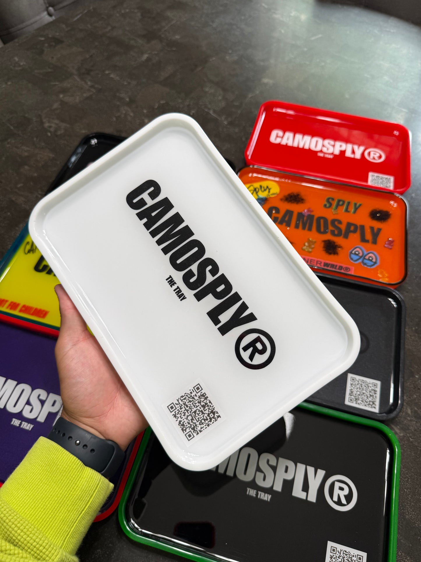 CAMOSPLY® Table Tray (WHITE)