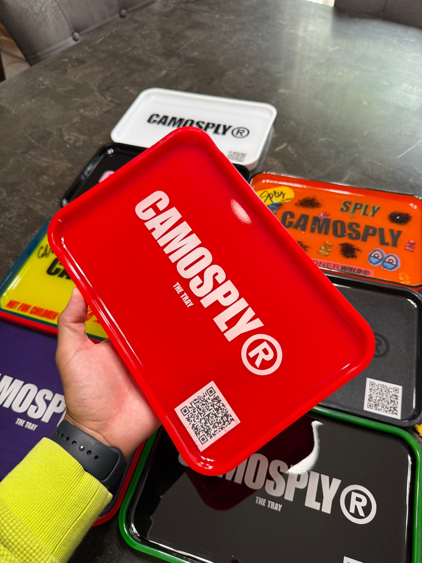 CAMOSPLY® Table Tray (RED)