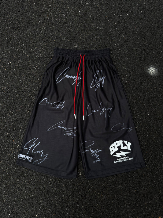 CAMOSPLY® Signature Shiny 3/4 shorts