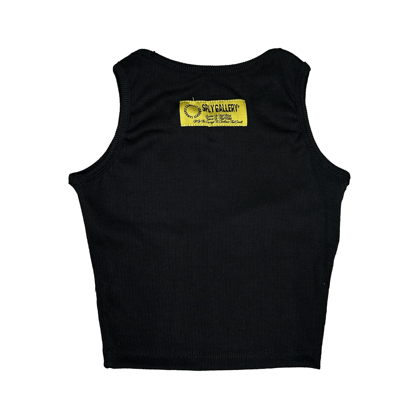 CAMOSPLY® Star Struck Crop Top (BLACK)