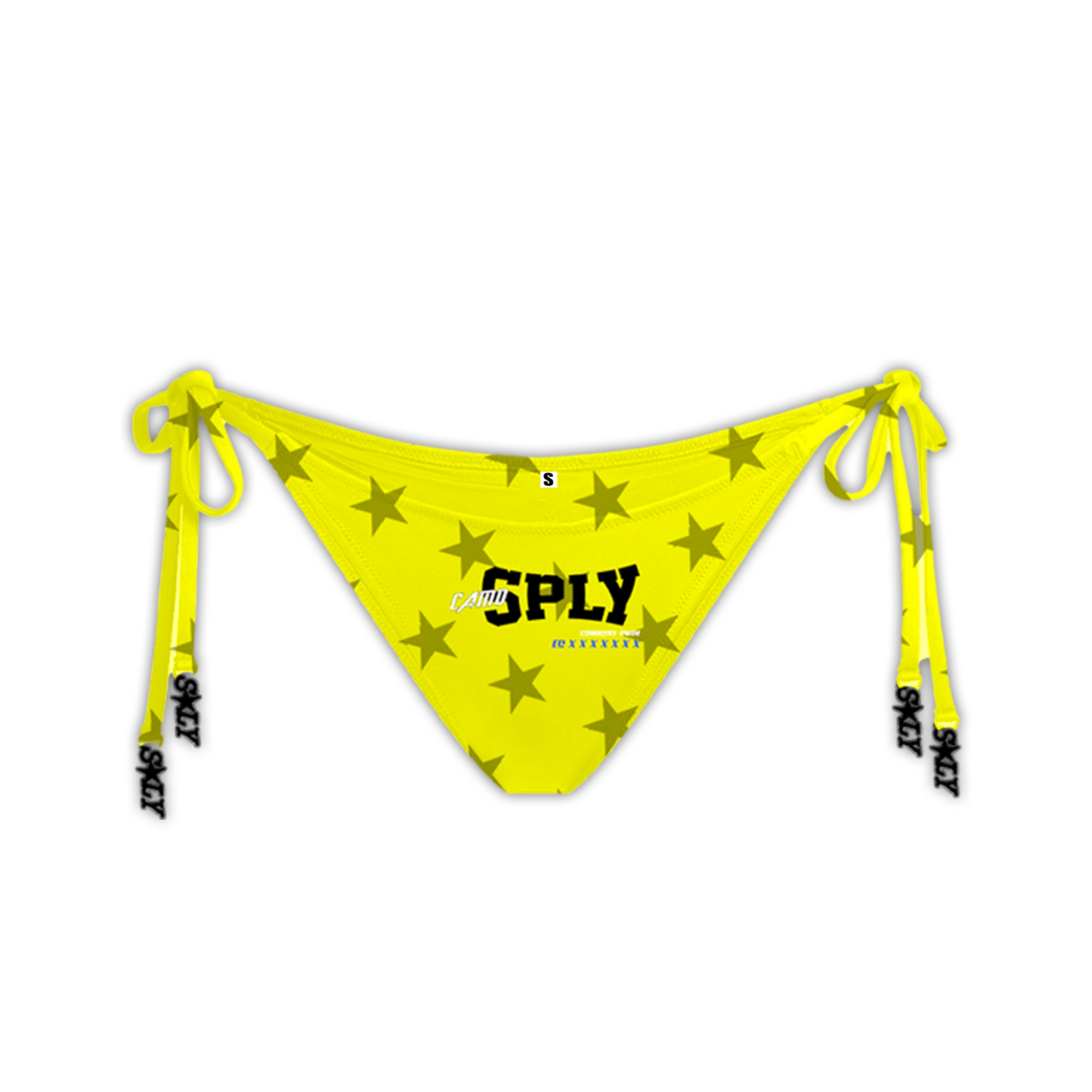 CAMOSPLY® 'Starstruck' BIKINI BOTTOMS (Yellow)