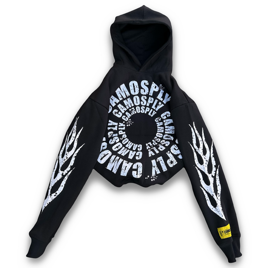 CAMOSPLY® 'Sply Circle Hoodie' (Black)