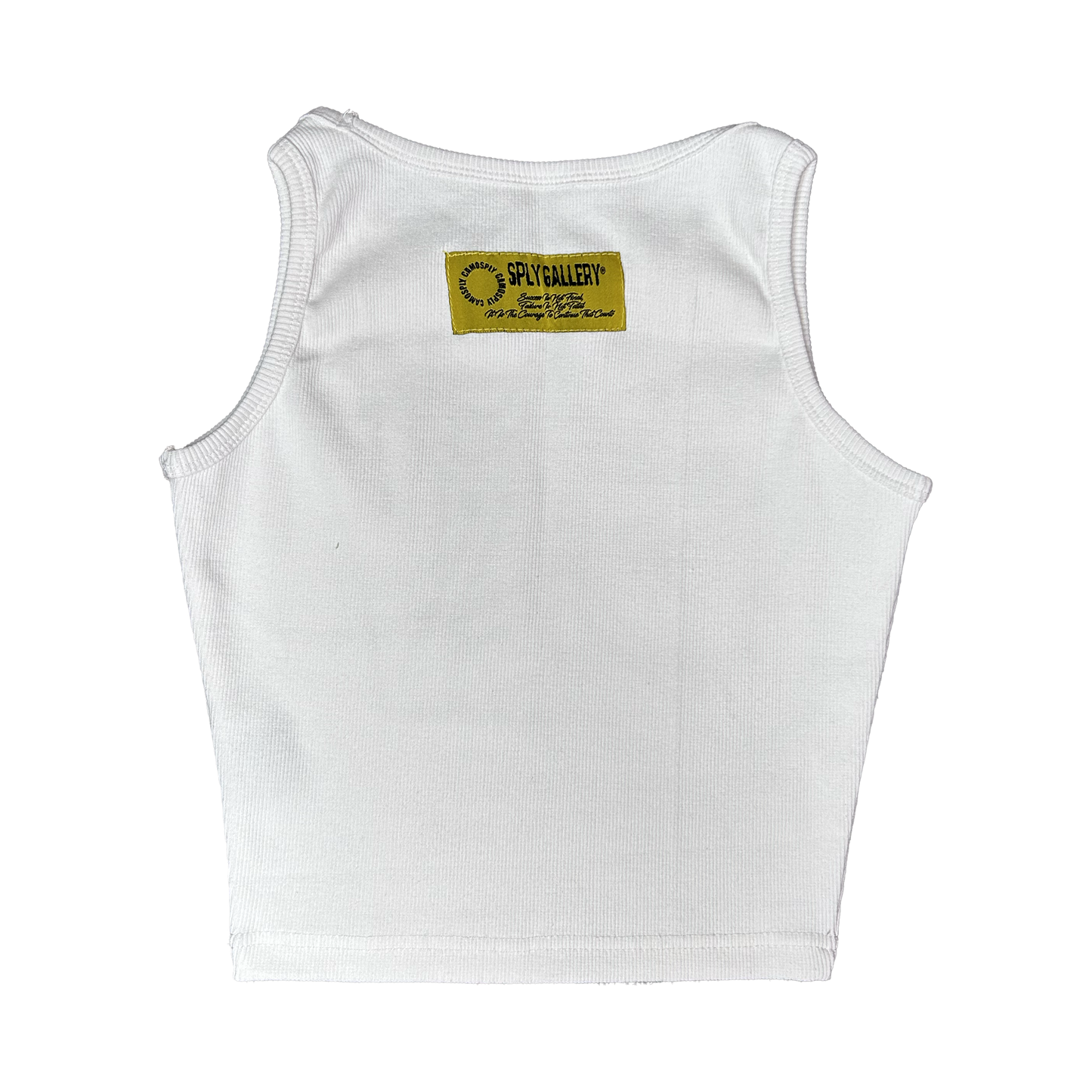 CAMOSPLY® Star Struck Crop Top (WHITE)