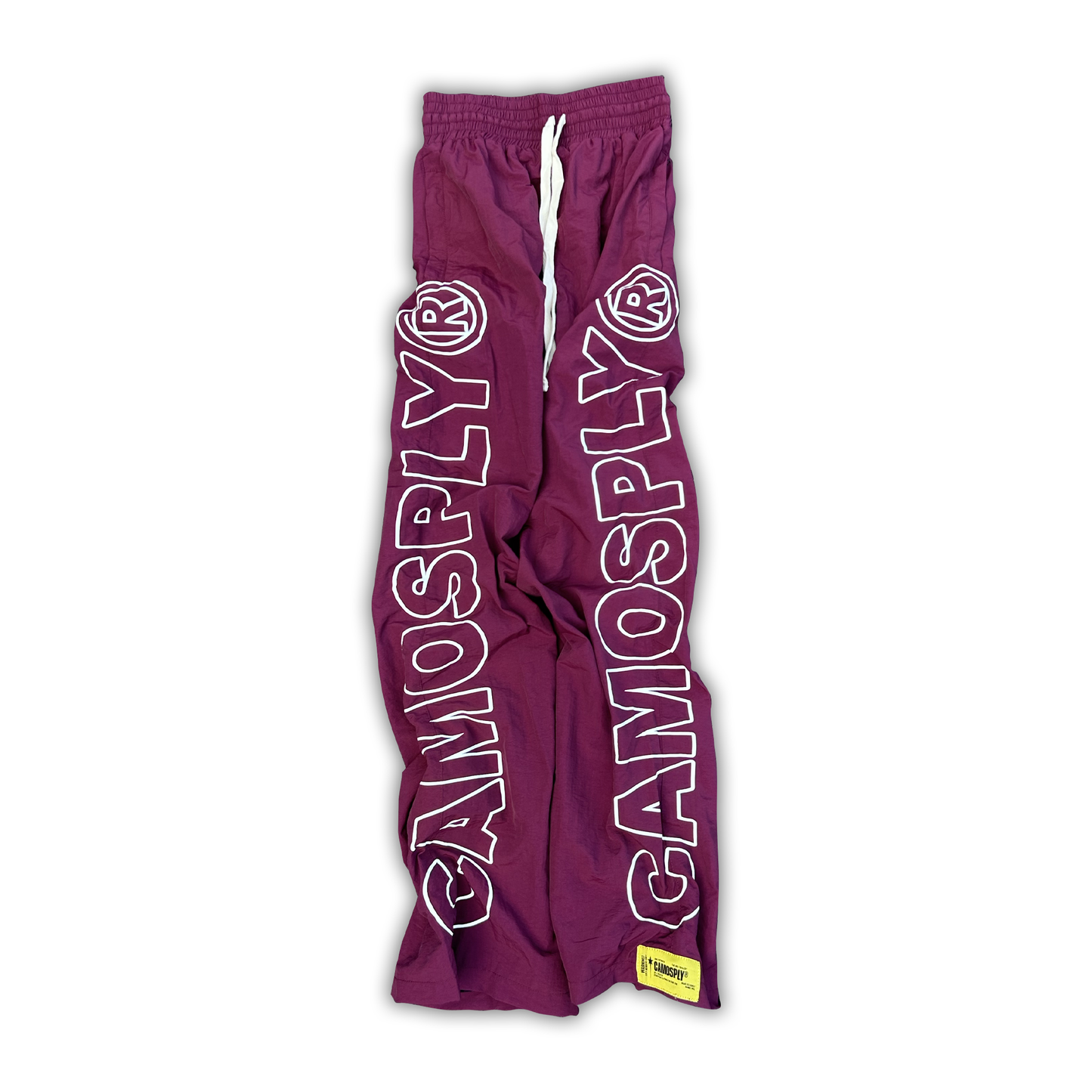 CAMOSPLY® Crickle Nylon Sweats (Maroon)